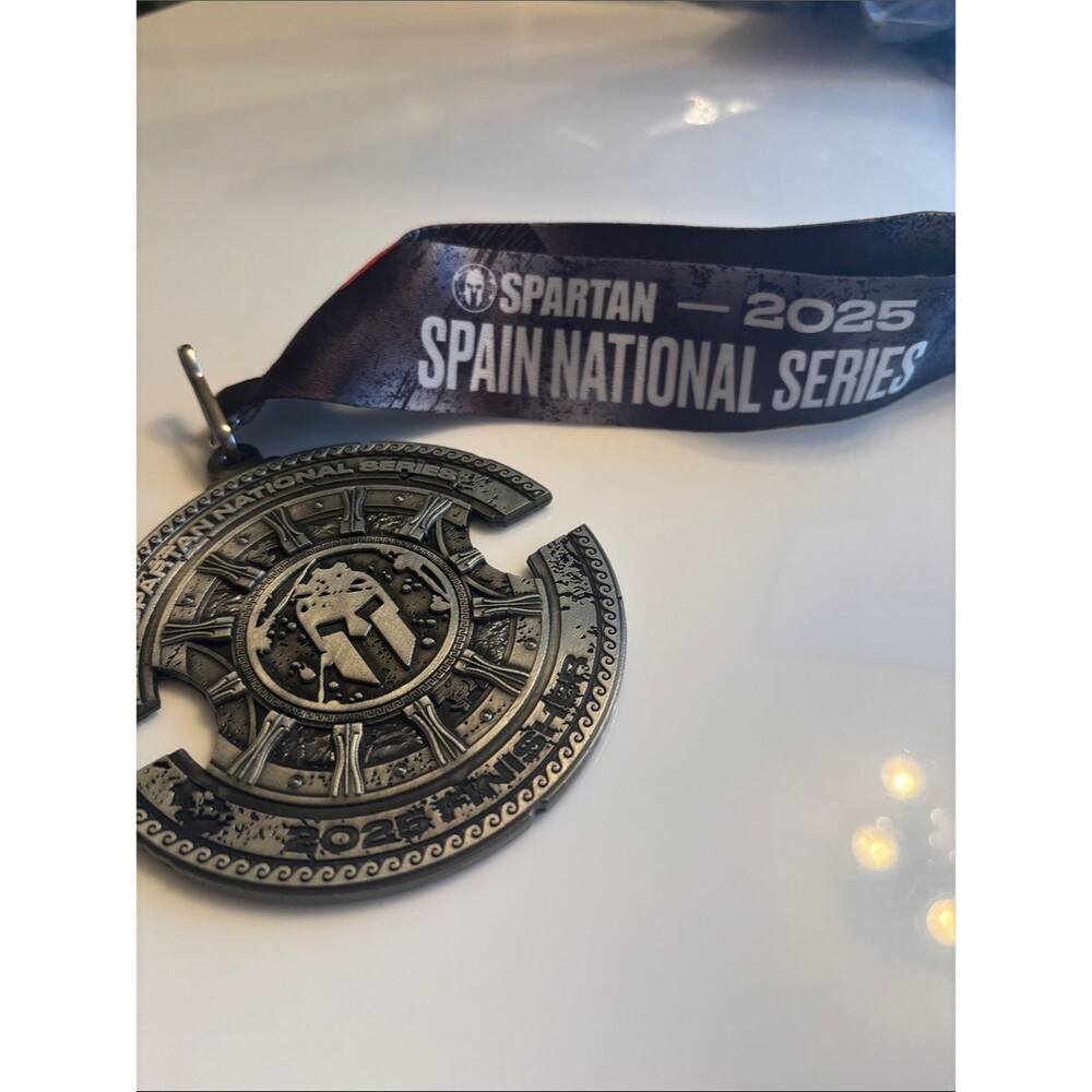 Spartan Spain National Series Beast Finisher Medal 2025
